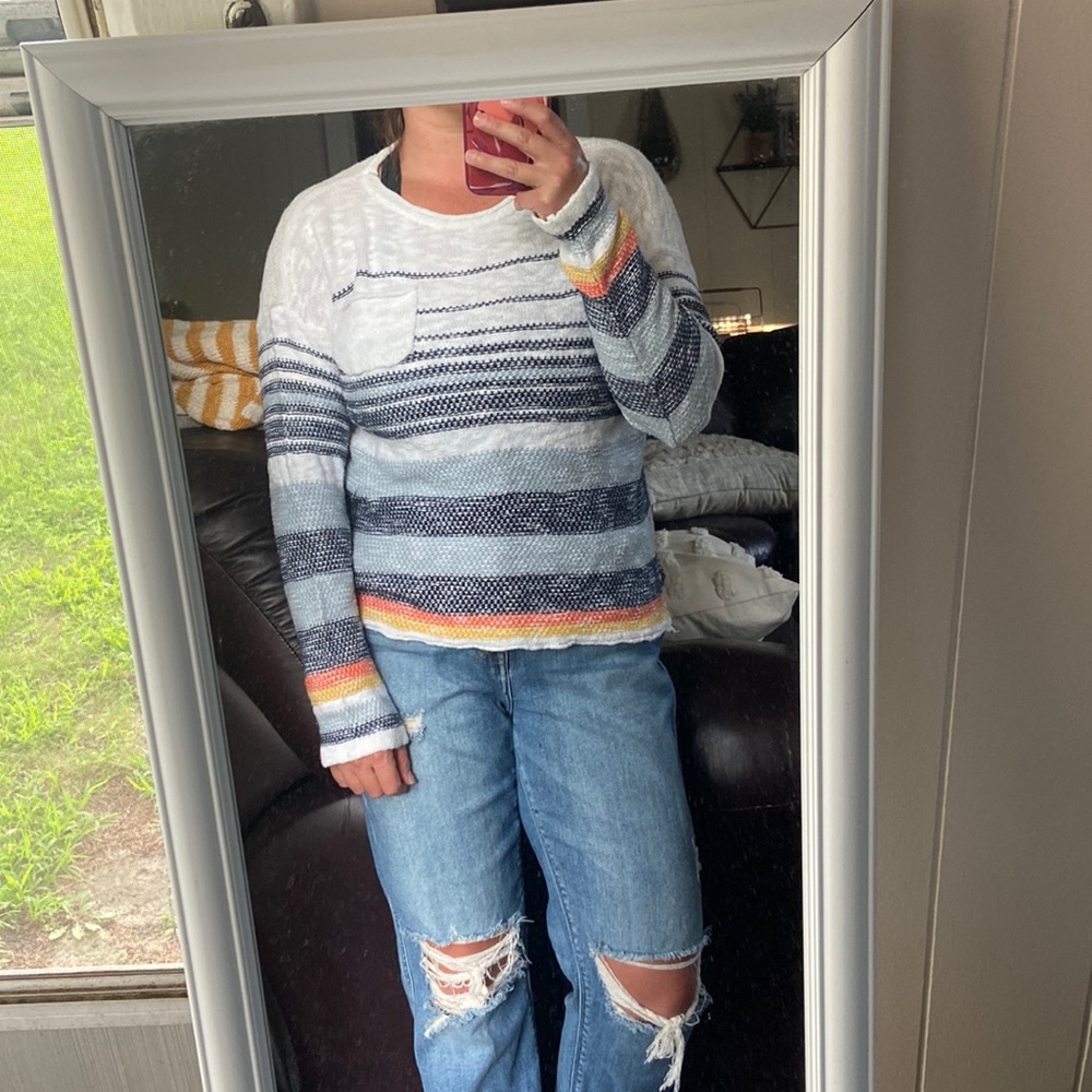 Hem and Thread Sweater
